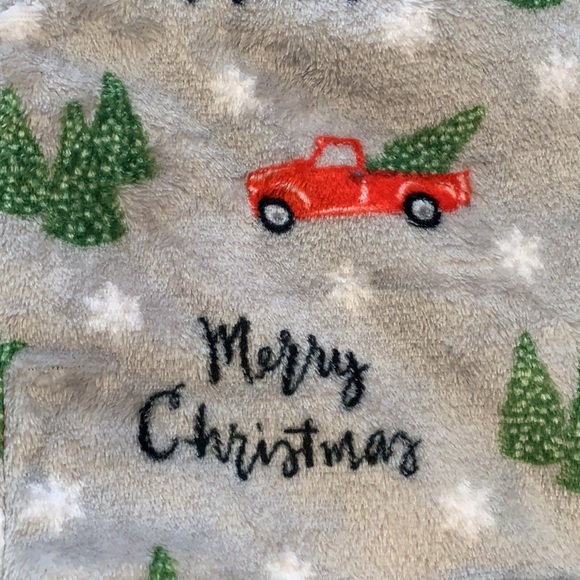 Women’s Christmas Print Pajama Pants…Red Truck & Christmas Trees. - Picture 3 of 4